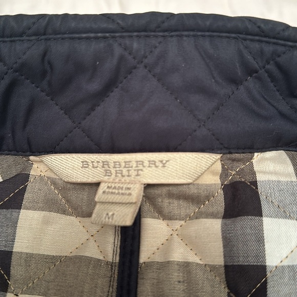 Burberry Brit Coat-Navy - Picture 6 of 7